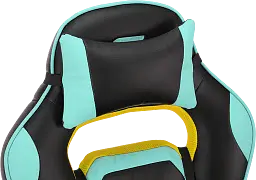 Геймерське крісло GT Racer чорне з ментоловим (X-2748 Black/Mint) - мініатюра 6