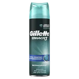 Гель для гоління Gillette Mach 3 Extra Comfort 200 мл - мініатюра 2