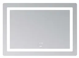 Дзеркало Lidz Kubis (KU2) 1200х800 мм з LED-підсвічуванням Touch LDKUB120080049007 - мініатюра 3