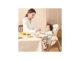 Стільчик-шезлонг для годування 2 в 1 Kidilo Baby Chair Z901 pink (11-3) - мініатюра 8