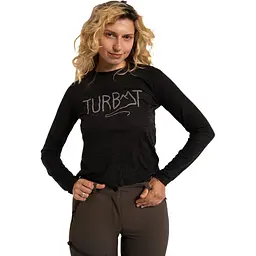 Футболка жіноча Turbat Magic Logo LS Women L Чорний