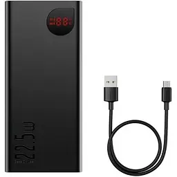 Портативна батарея Baseus Adaman Metal 40000mAh 22.5W PPAD020101 - мініатюра 5