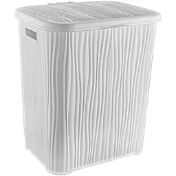 Кошик для білизни OZER 48л білий WAVY "хвиля" (X-24 (white))