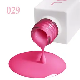 Гель-лак для нігтів рожевий 029 емаль JOIA vegan 6 мл - мініатюра 3