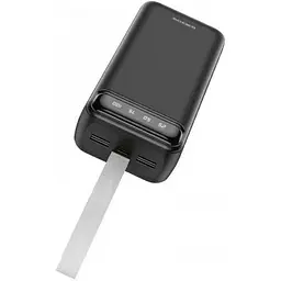 УМБ Borofone Freeway Power bank 30000mAh BJ14B чорна 6974443386011 - мініатюра 4