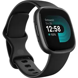 Смарт-часы Fitbit Versa 4 Black/Graphite FB523BKBK