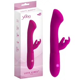 Вібратор-кролик Yoba Love Vibes Bella 18.8 см фуксія - мініатюра 3