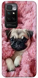 TPU чохол Demsky Мопс у ніжностях для Xiaomi Redmi 10