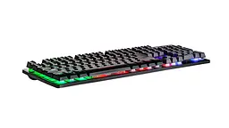 Клавіатура Real-el Comfort 7090 Backlit Чорний (EL123100031) - мініатюра 6