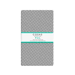Набір простирадл на резинці Cosas DOTS 60х120х12 см (SetSheet_Beige_DropGWhite_120x60) - мініатюра 2