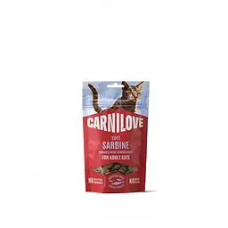 Ласощі м'які для котів Carnilove Soft Snack Sardine with Strawberry сардина і полуниця 50 г