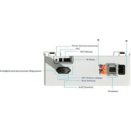 Система зберігання енергії Deye SUN-10K-SG02LP1-EU-AM3 10kW + 2 АКБ SE-F12-C 23.6kWh (51.2V/230Ah/11800Wh) [159428] - мініатюра 7