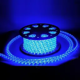 Світлодіодна стрічка LED 100м 220V Дюралайт Синя - мініатюра 2
