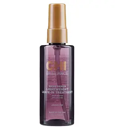 Незмивна сироватка-шовк для волосся CHI Deep Brilliance Shine Serum Light Weight Leave-In Treatment 177 мл - мініатюра 2