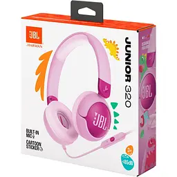 Дитячі накладні навушники JBL Junior 320 Purple (JBLJR320PUR) - мініатюра 8