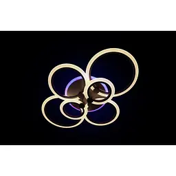 Люстра світлодіодна з пультом Linisoln 1888-6 CF LED 3 COLOR Dimmer - мініатюра 2