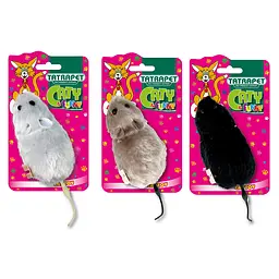 Іграшка для котів Tatrapet Caty funny миша механічна 11.5 см 
