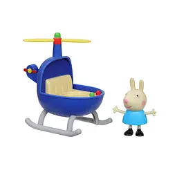 Ігровий набір Peppa - Гвинтокрил Ребекки (гвинтокрил, фігурка Ребекки) Peppa Pig F2742