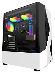 Корпус 1stPlayer F3-A-WH-4F1 White без БП (F3-A-WH-4F1) - мініатюра 3