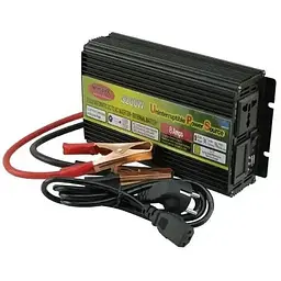 Перетворювач постійного струму Wimpex WX-3200W Power Inverter 12-220 В 3200 Вт чорний - мініатюра 2