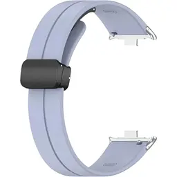 Ремінець DK CDK Silicone Sport Magnetic для Xiaomi Redmi Watch 4 (017766) (lilac / black)