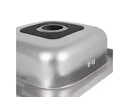 Мийка накладна Brinex 500х500х160мм 1 5050, Satin 0,6мм BRIN5050SAT06 - мініатюра 6