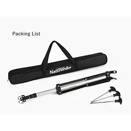 Штатив для ліхтаря Naturehike NH17D015-J з чохлом - мініатюра 4