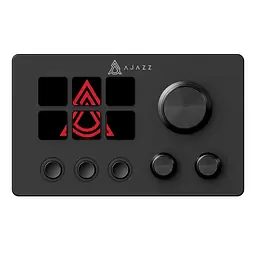 Міні-клавіатура консольна панель / Stream Deck / Ajazz AKP03E / 12 програмованих клавіш / Black