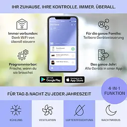 Мобільний кондиціонер Klarstein Pure Blizzard Smart (10035808) - мініатюра 7