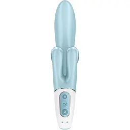 Вібратор-кролик Satisfyer Touch Me Blue - мініатюра 6