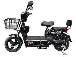 Двомісний електроскутер Gicin 8 з кошиком (700W, 14") - мініатюра 3