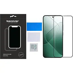 Захисне скло BeCover для Xiaomi 14 5G Black (710789) - мініатюра 2