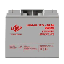 Акумуляторна батарея LogicPower 12V 20AH (LPM-GL 12 - 20 AH) GEL