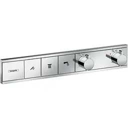 Термостат для душу Hansgrohe RainSelect прихованого монтажу на 3 споживача chrome 15381000