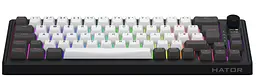 Клавіатура HATOR Skyfall 65 PRO Wireless Silent Switches UK-ISO Grey Black (HTK4160EU) - мініатюра 2