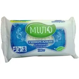 Мило туалетне ТЕХПРОМ ЕКОЛОГІЯ 100г «Універсальне» для прання і миття рук в обгортці