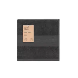 Полотенце махровое Ardesto SuperSoft ART2250MCP 50х90 см графитовое