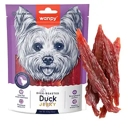 Wanpy Duck Jerky ВАНПІ ФІЛЕ КАЧКИ В’ЯЛЕНЕ ласощі для собак 454 г