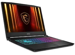 Ноутбук MSI 15.6 Katana 15 HX B14WEK-1016XUA FHD IPS/Intel i5-14450HX/16GB/1TB/RTX 5050 8GB/DOS/Black (B14WEK-1016XUA) - мініатюра 2