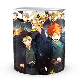 Кухоль GeekLand Haikyu!! Волейбол HK 001.22 330 мл білий - мініатюра 2