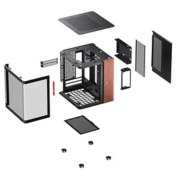 Корпус Jonsbo TK-0 Black (TK-0 Black) Без БП - мініатюра 9
