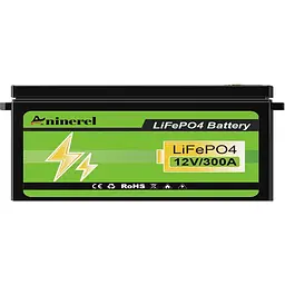 Акумулятор Anenji LiFePO4 12V (12.8V/304Ah/3840Wh) (ANJ-12V-300AH-PX)