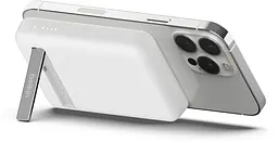 Портативний акумулятор із бездротовим заряджанням BPD004BTWT Power Bank Belkin Magnetic 5000 White - мініатюра 5