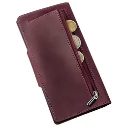 Жіночий шкіряний гаманець SHVIGEL 18х8,5х1 см acs0016996 - мініатюра 5