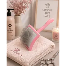Професійна пуходірка для собак та кішок рожева Multibrand zoo0005883