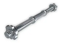 Гантельний гриф EasyFit 45 см Ø 28 мм хромований (EF-8038)