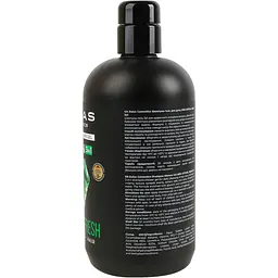 Шампунь-гель для душу Dalas Cosmetics Men Crystal fresh 3в1, 550 мл - мініатюра 3