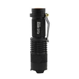 Ліхтарик акумуляторний Bailong POLICE BL-8468 Q5 50000W ручний з Zoom 300 Lumen з зарядкою та батареєю - мініатюра 4