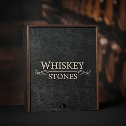 Подарунковий набір віскі Whiskey Stones №12 у дерев'яному пеналі - графин + склянки Bormioli Rocco Cassiopea - мініатюра 9