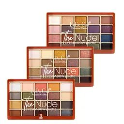 Палетка тіней для повік DoDo The Nude Eyeshadow Palette матові та перламутрові в наборі 3 шт.